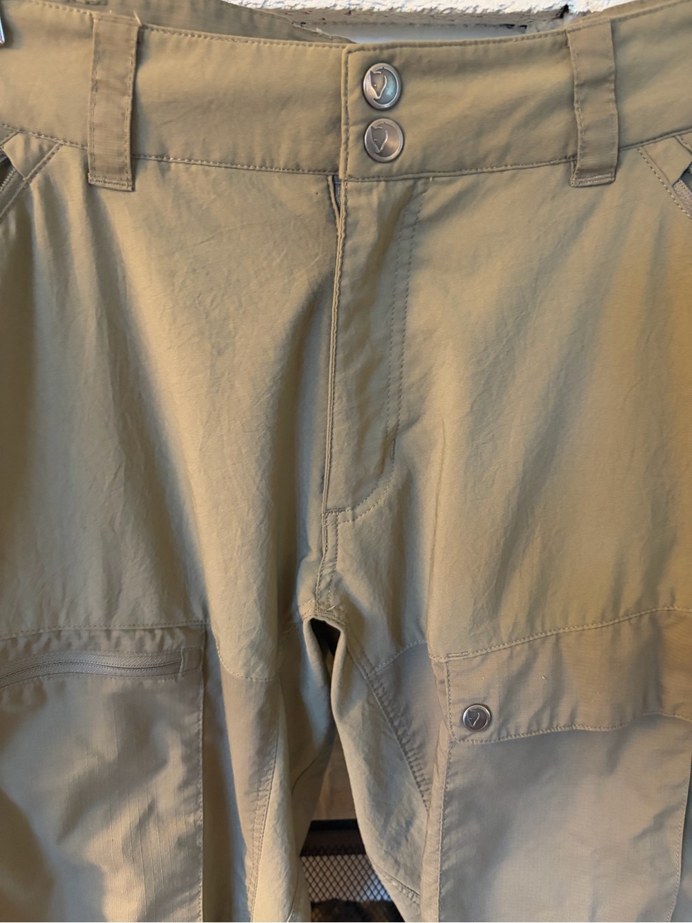Fjallraven  Abisko Hiking Trouser khaki size 29